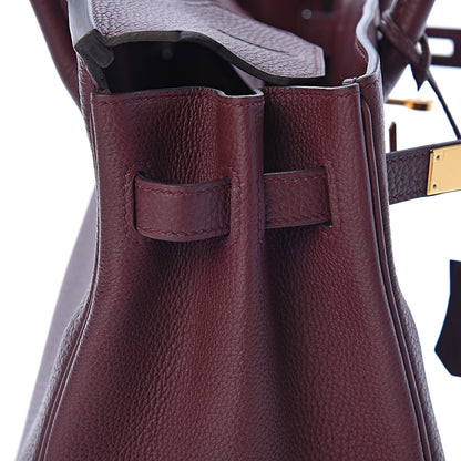 Hermes Togo Birkin 30 Bordeaux 12 of 31