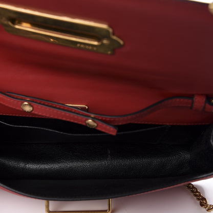 Prada City Calf Saffiano Cahier Pochette Fuoco Black 4 of 9