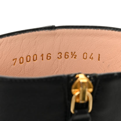 Gucci Malaga Kid GG Blondie 55mm Ankle Boots 36.5 Black 9 of 11