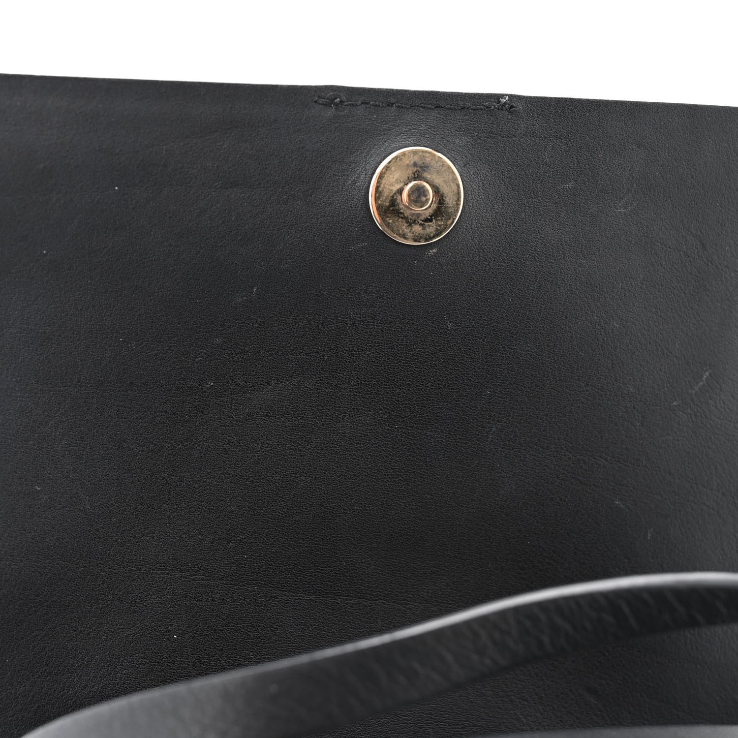 Valentino Garavani Vitello Rockstud Flap Wallet On Strap Black 10 of 14
