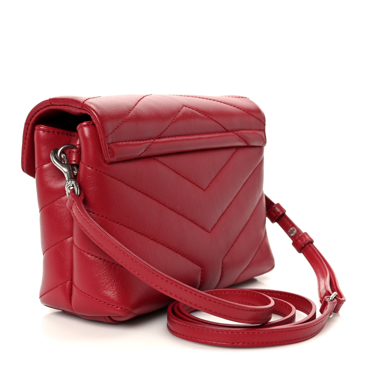 Calfskin Y Quilted Monogram Toy Loulou Crossbody Bag New Lipstick