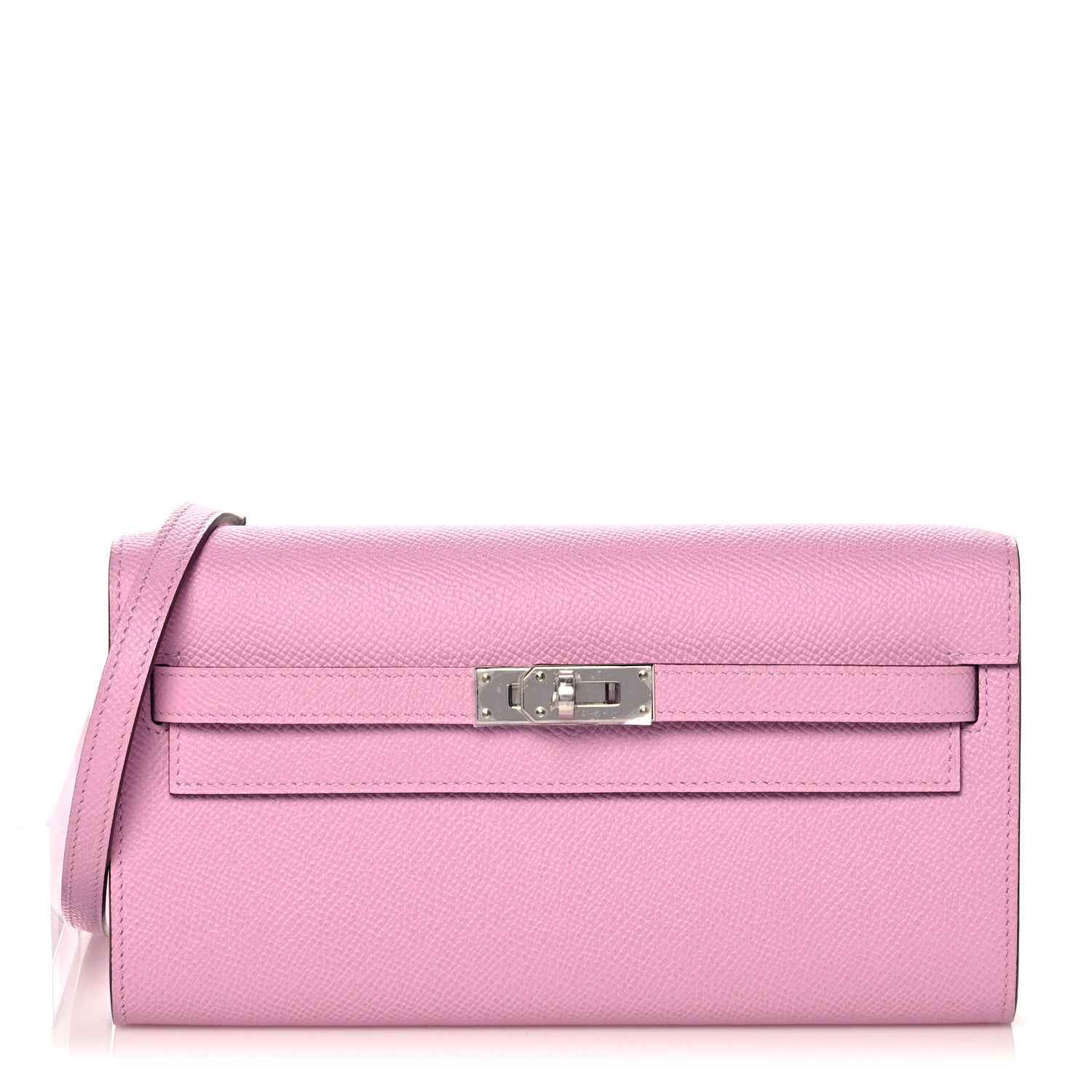 Hermes Epsom Kelly To Go Wallet Mauve Sylvestre 1 of 9