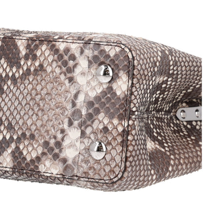 Louis Vuitton Snakeskin Capucines PM Naturel 9 of 9