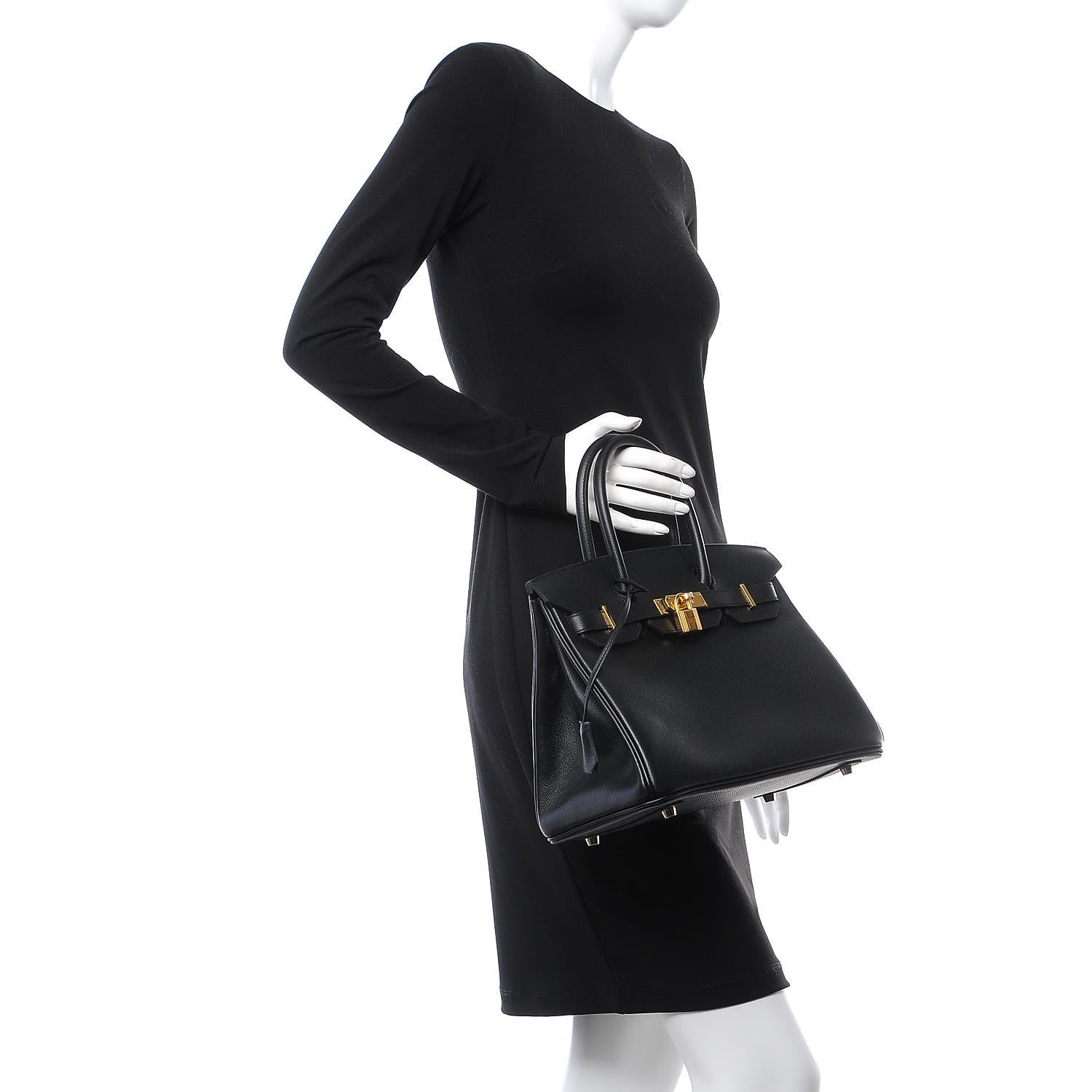 Hermes Epsom Birkin 30 Black 2 of 8