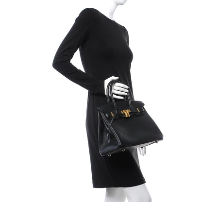 Hermes Epsom Birkin 30 Black 2 of 8