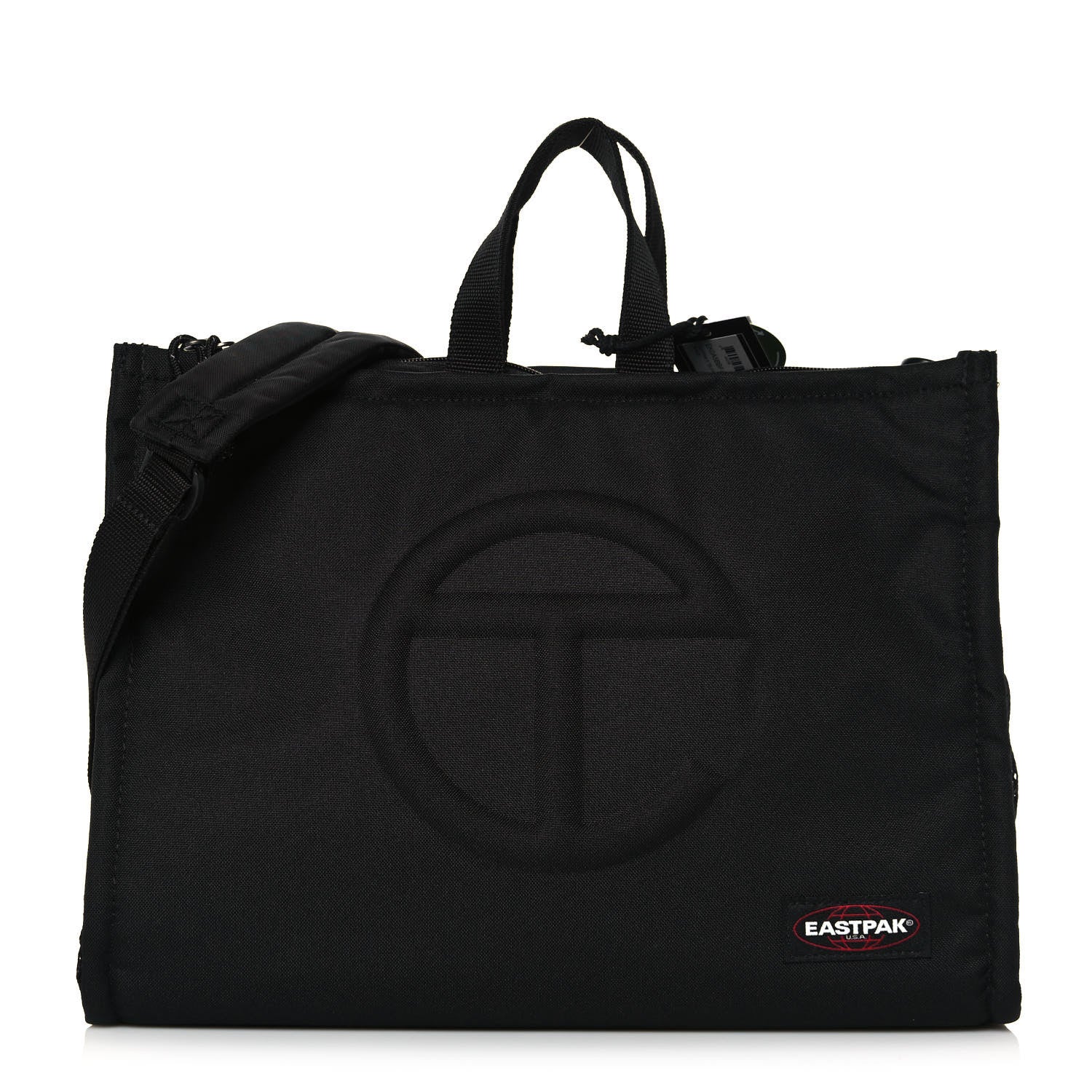 Telfar x EASTPAK Tactical Nylon Medium Shopper Black 1 of 13