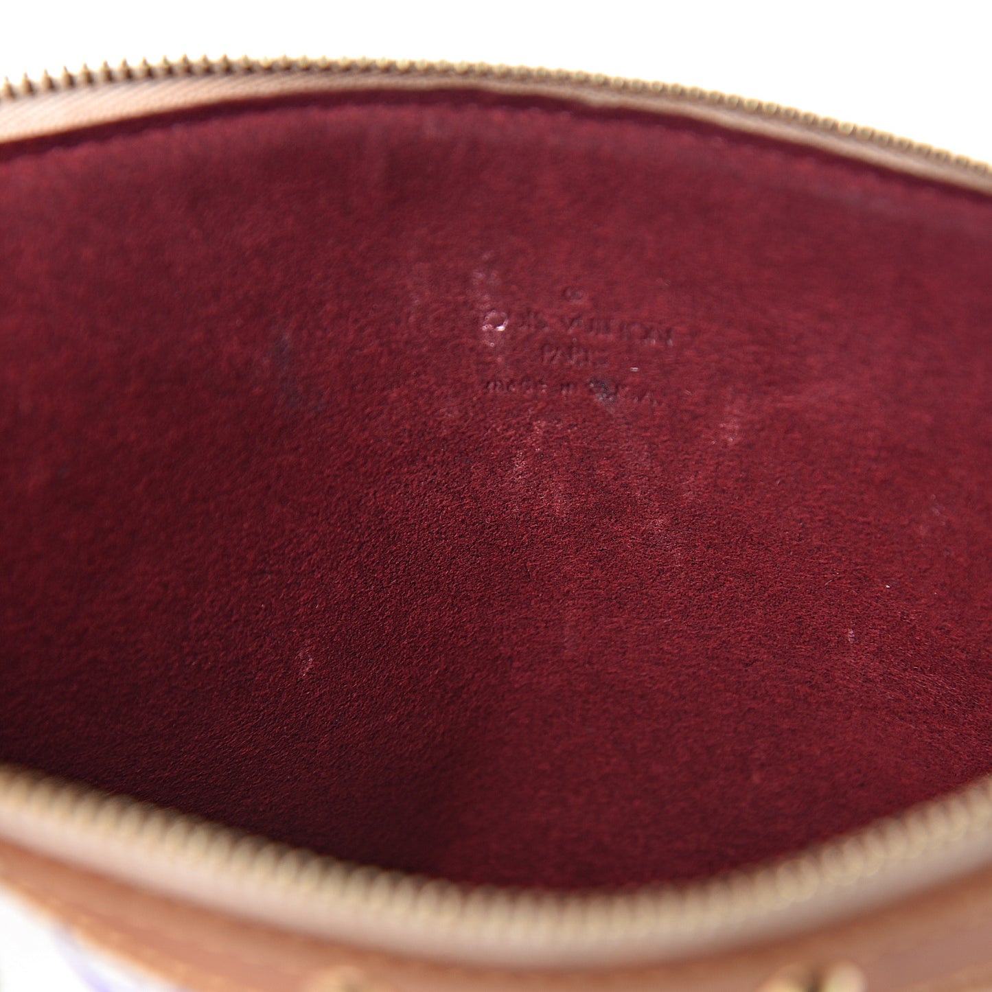 Monogram Multicolor Pochette Accessories White
