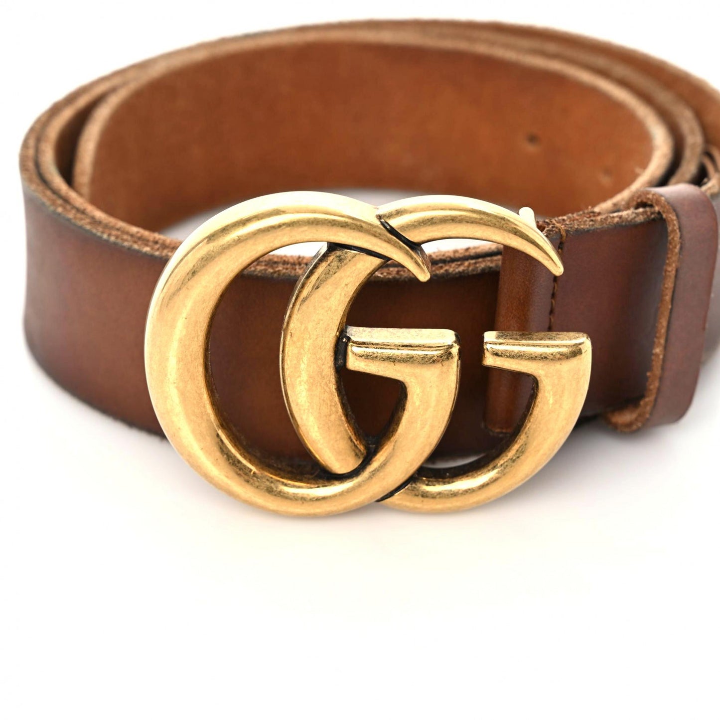 Faded Calfskin Double G 40mm Belt 95 38 Cuir
