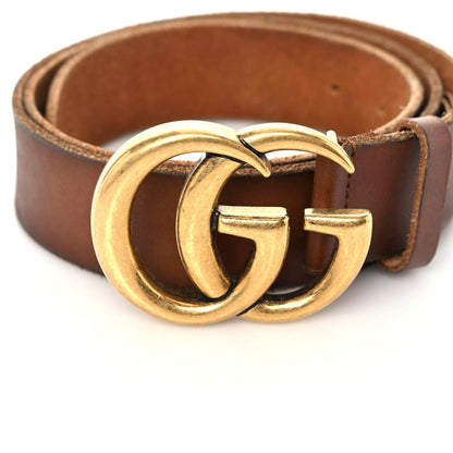 Gucci Faded Calfskin Double G 40mm Belt 95 38 Cuir 8 of 12