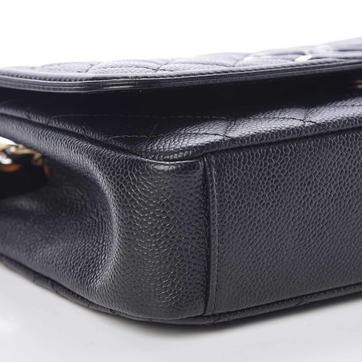 Chanel Caviar Quilted Medium CC Filigree Flap Black 8 of 10