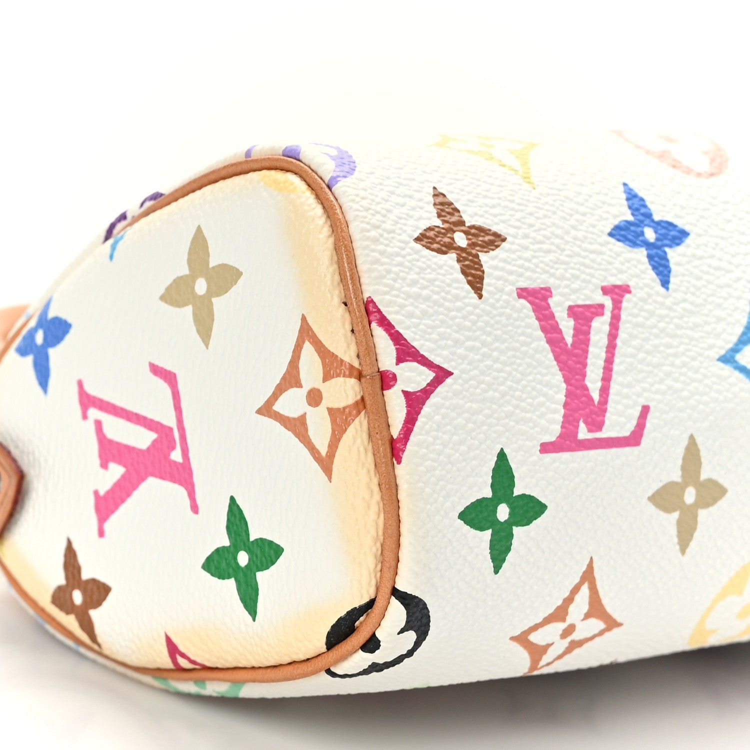 Louis Vuitton Monogram Multicolor Mini Sac HL Speedy White 6 of 7