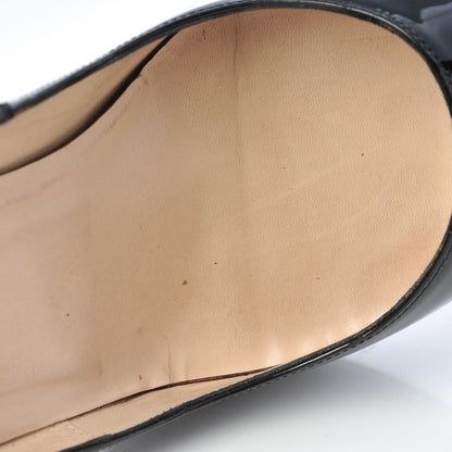 Christian Louboutin Patent Very Prive 120 Pumps 40 Black 11 of 15