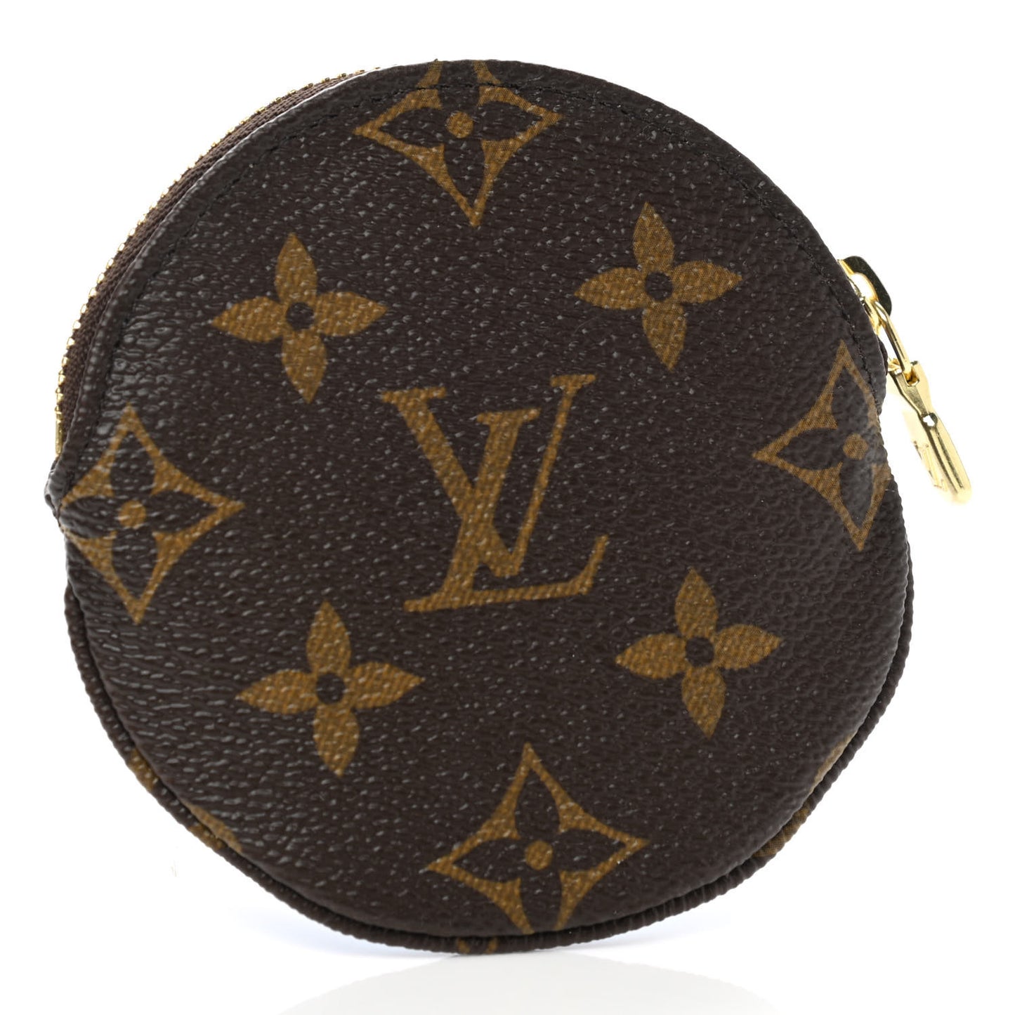 Monogram 2019 Christmas Animation Round Coin Purse Blue