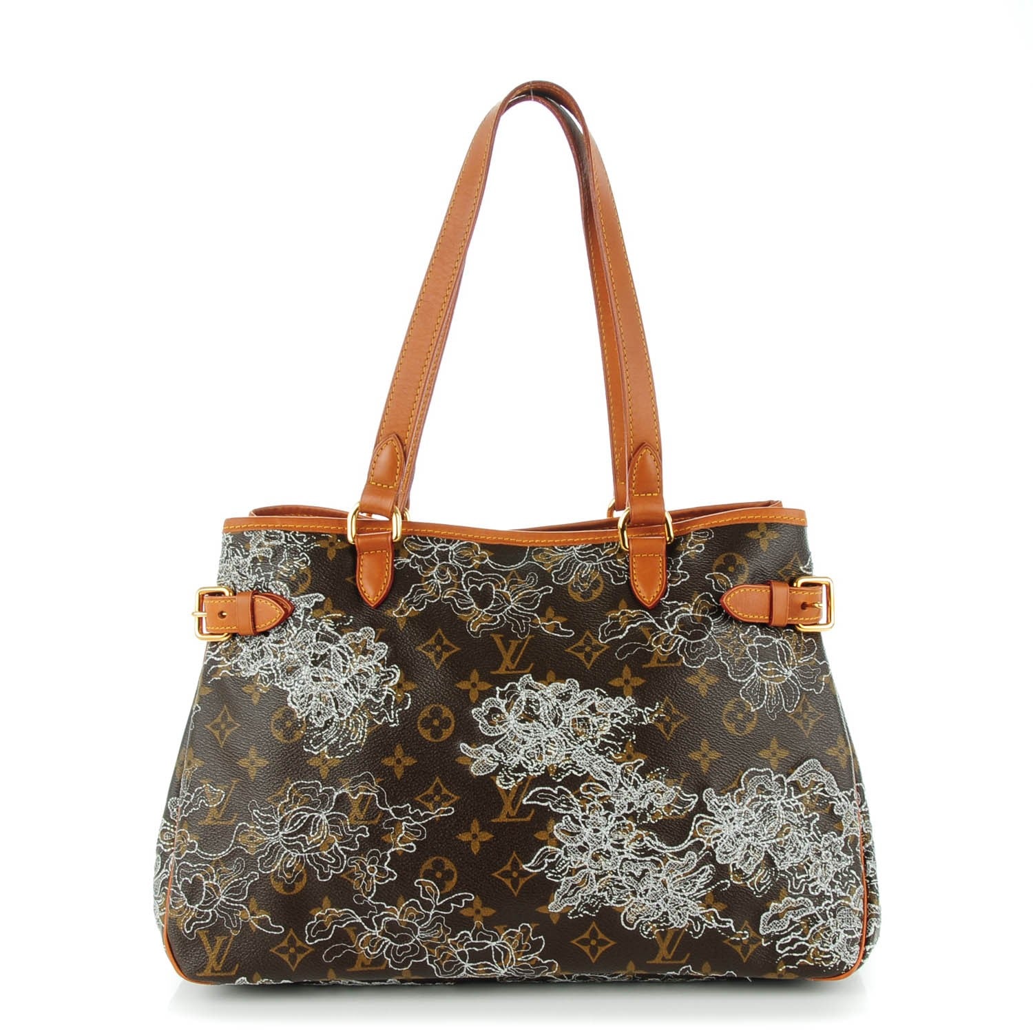 Louis Vuitton Monogram Dentelle Batignolles Horizontal Silver 1 of 10