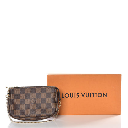Louis Vuitton Damier Ebene Mini Pochette Accessories 9 of 9