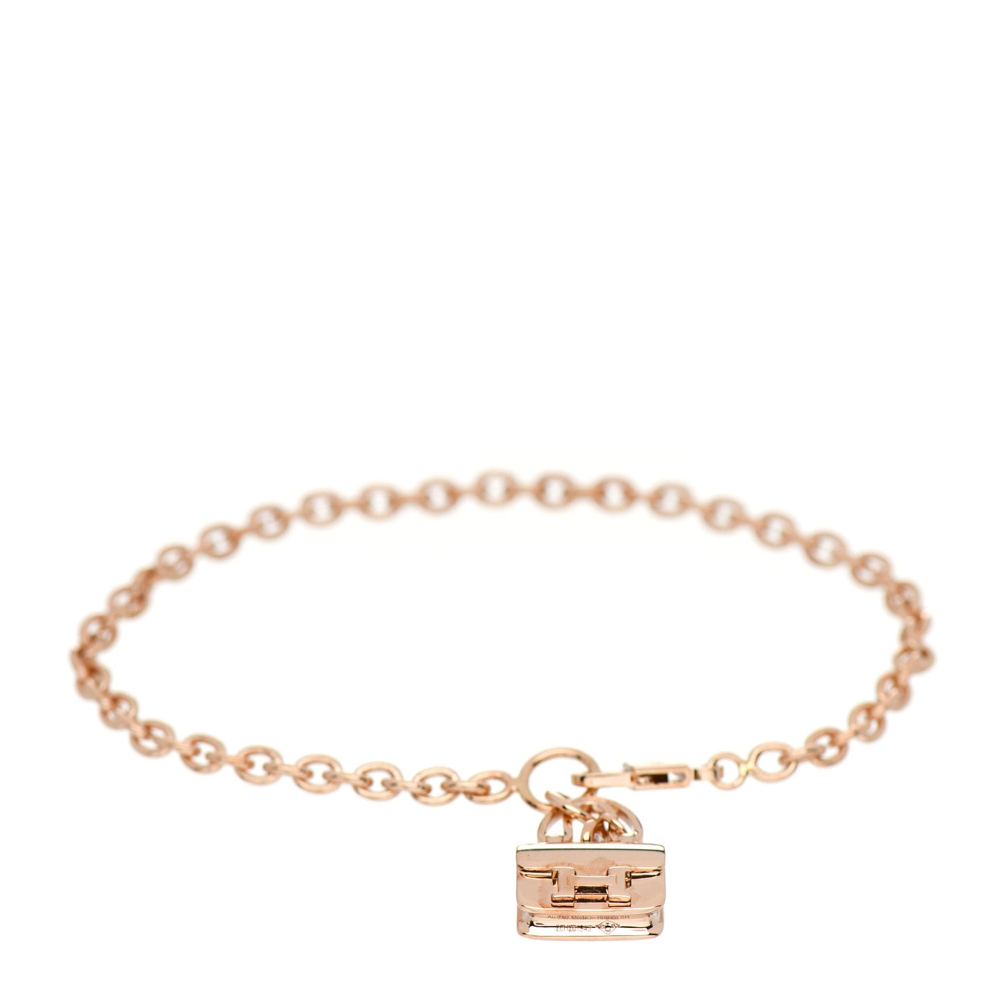 18K Rose Gold Diamond Constance Amulette Bracelet SH