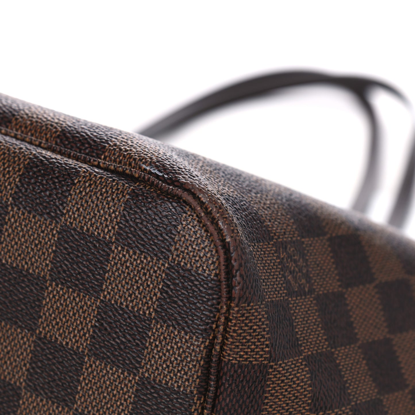 Damier Ebene Neo Neverfull MM Rose Ballerine