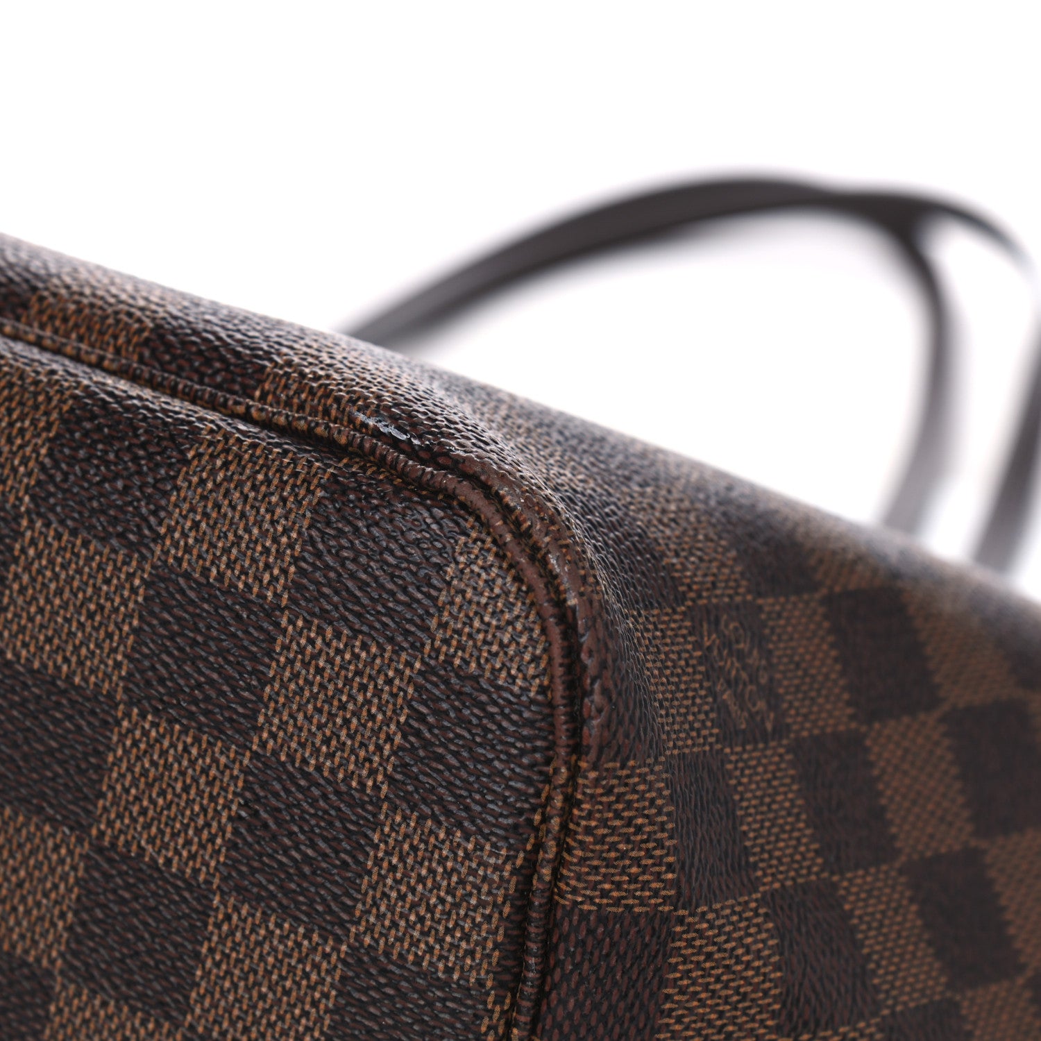 Louis Vuitton Damier Ebene Neo Neverfull MM Rose Ballerine 11 of 14