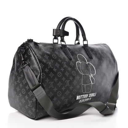 Louis Vuitton Monogram Eclipse Vivienne Keepall Bandouliere 50 3 of 10