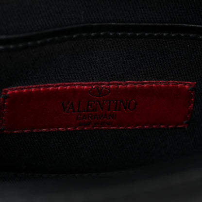 Valentino Garavani Vitello Mini Glam Lock Rockstud Flap Black 6 of 12