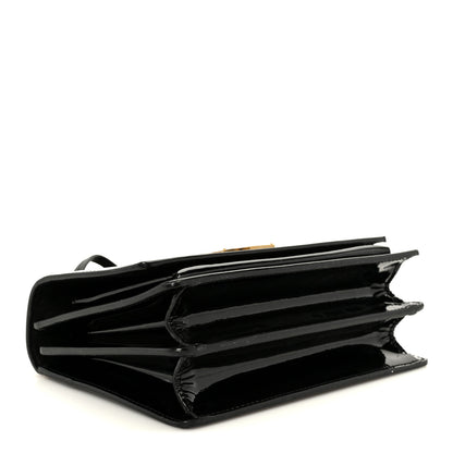 Saint Laurent Patent Small Monogram Sunset Black 4 of 11