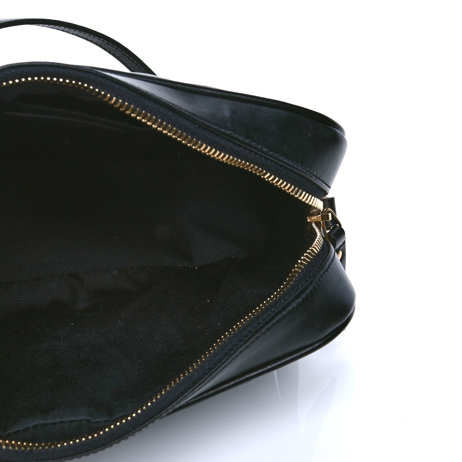 Saint Laurent Calfskin Matelasse Monogram Lou Camera Bag Black 4 of 4
