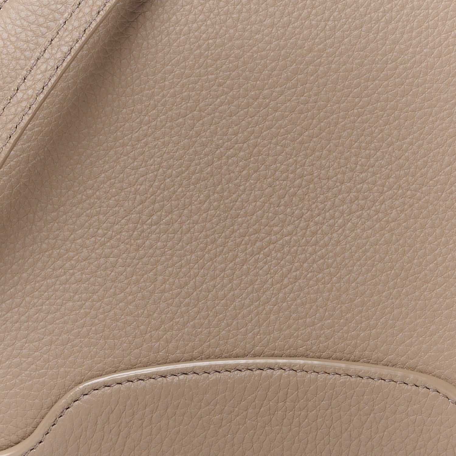 Loro Piana Grained Calfskin Sesia Crossbody Warm Mastic 8 of 10