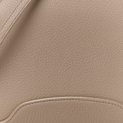 Loro Piana Grained Calfskin Sesia Crossbody Warm Mastic 8 of 10