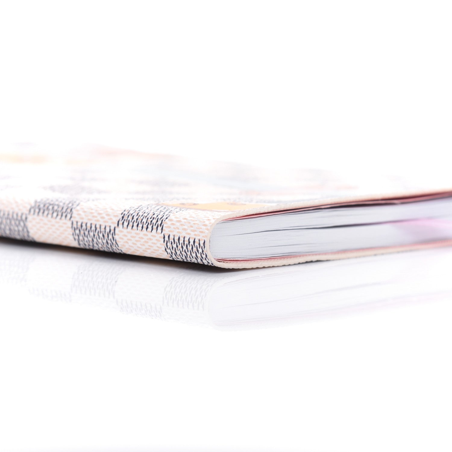 Louis Vuitton Damier Azur Summer Trunks Clemence Notebook MM 6 of 9