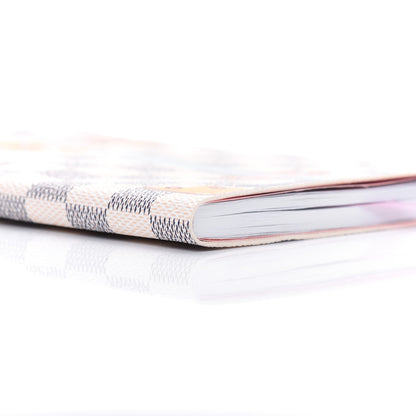 Louis Vuitton Damier Azur Summer Trunks Clemence Notebook MM 6 of 9