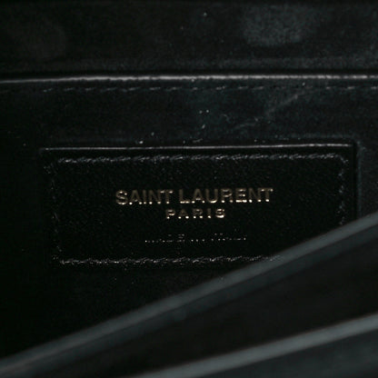 Saint Laurent Calfskin Medium Monogram Sunset Black 7 of 12