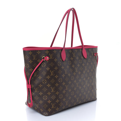 Louis Vuitton Monogram Articles de Voyage Ikat Neverfull GM Rose Indien 3 of 8