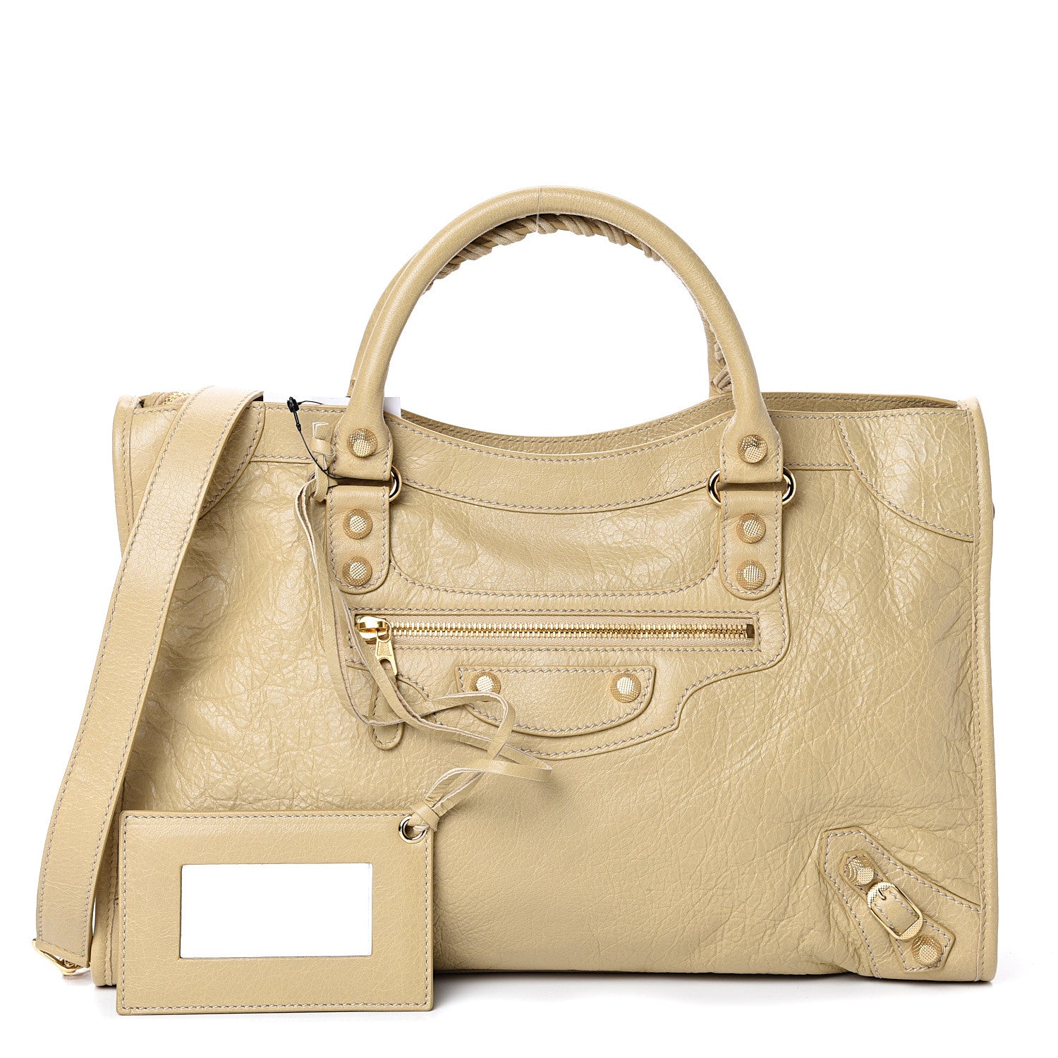 Balenciaga Agneau Giant 12 Gold Hardware City Beige Sable 1 of 10