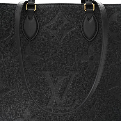 Louis Vuitton Empreinte Monogram Giant Onthego GM Black 7 of 9