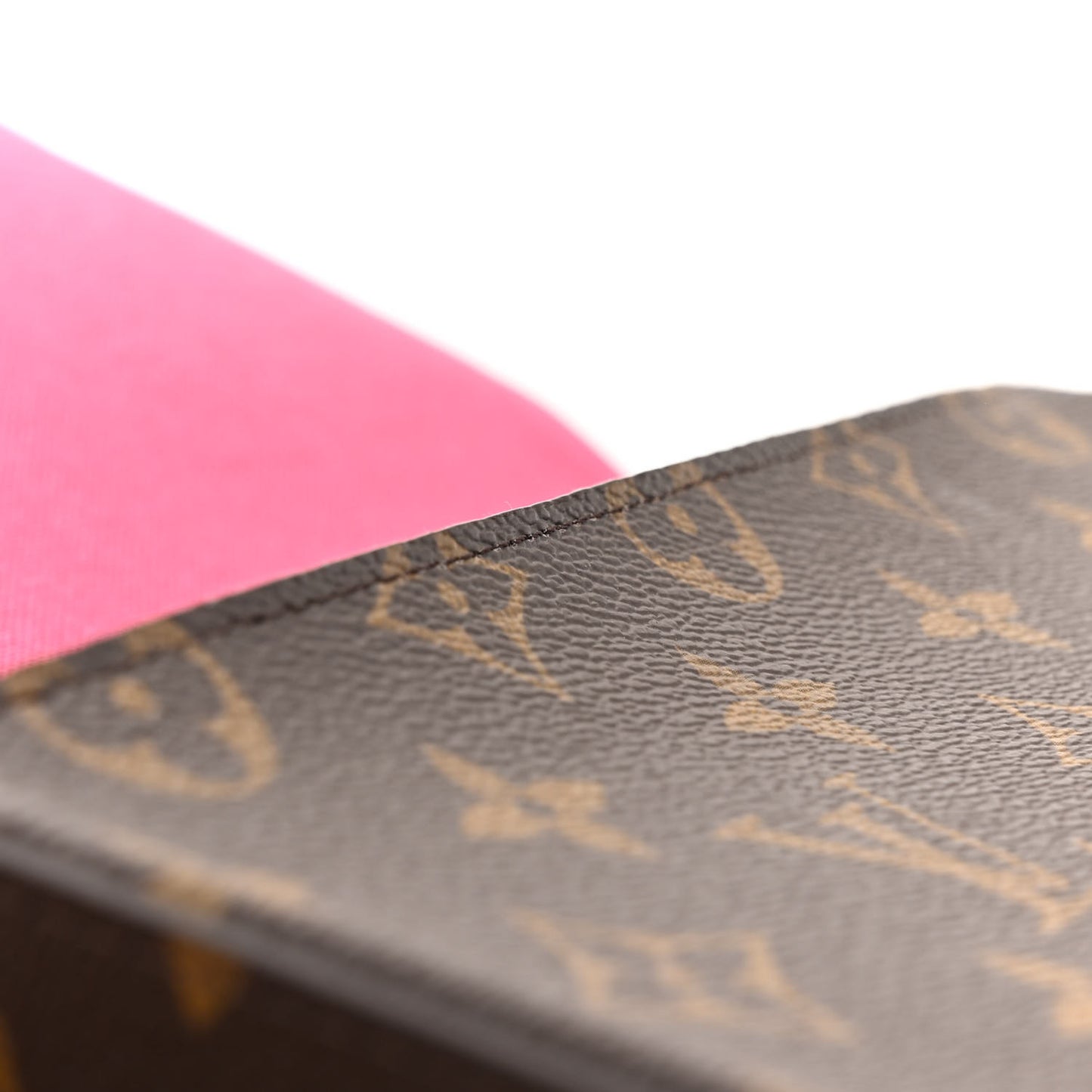 Monogram 2021 Christmas Animation Hollywood Pochette Felicie Chain Wallet Fuchsia