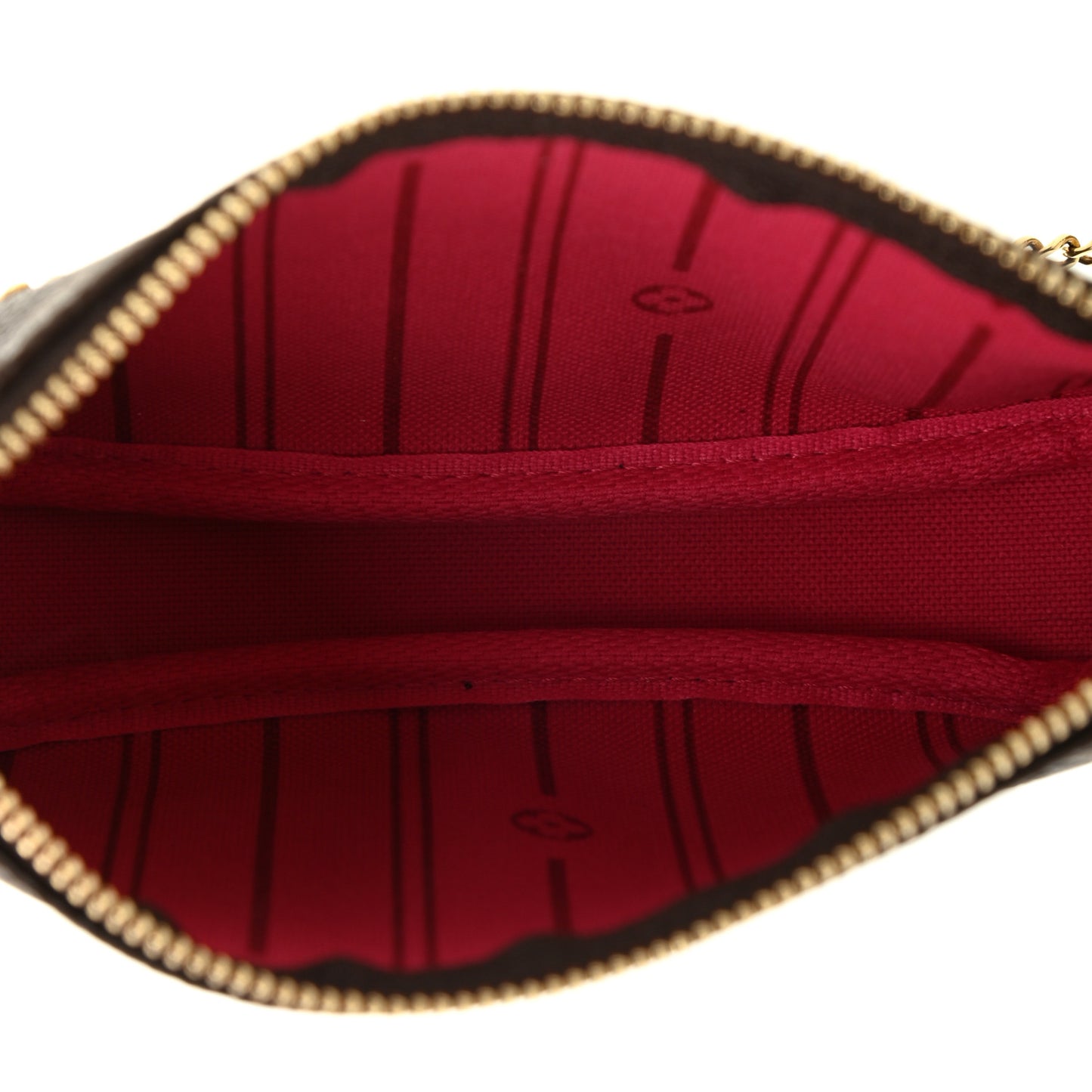 Monogram My LV Heritage Mini Pochette Accessories Rouge White