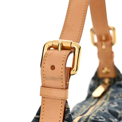 Louis Vuitton Monogram Denim Baggy PM Blue 12 of 13