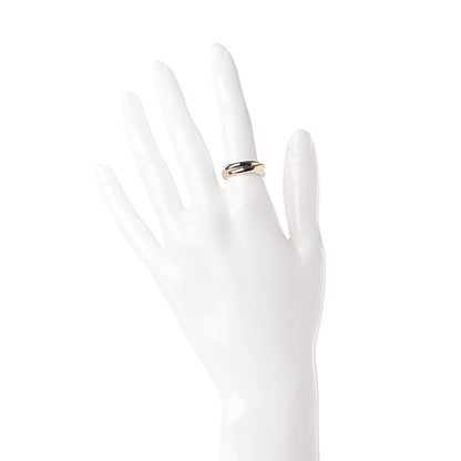 Cartier 18K Pink Yellow White Gold Small Trinity Ring 51 5.75 2 of 5