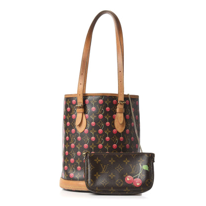 Louis Vuitton Monogram Cerises Bucket Bag 5 of 12
