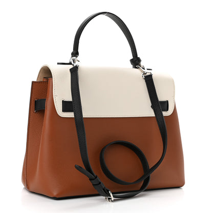 Louis Vuitton Soft Calfskin Lockme Ever Caramel Creme Black 3 of 11