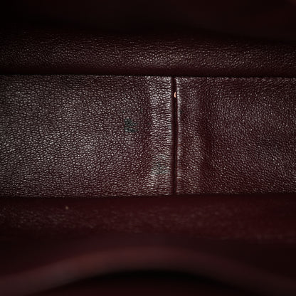 Chanel Lambskin Quilted Tassel CC Camera Case Burgundy 12 of 18
