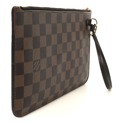 Louis Vuitton Damier Ebene Neverfull MM GM Pochette 3 of 8