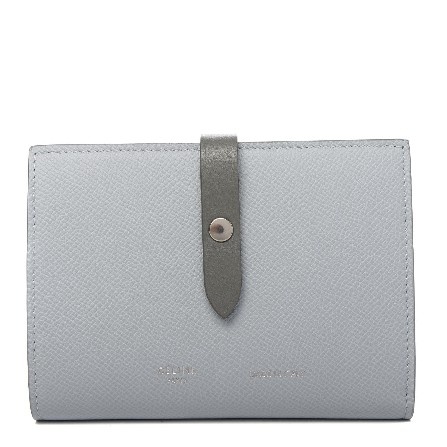Celine Grained Calfskin Medium Multifunction Strap Wallet Cloud 1 of 8