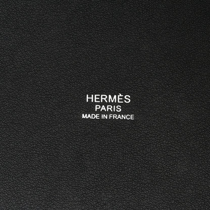 Hermes Feutre Swift Picotin Lock 18 PM Bleu Nuit Black 6 of 10