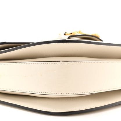 Gucci GG Supreme Monogram Horsebit 1955 Shoulder Bag Beige Mystic White 9 of 11