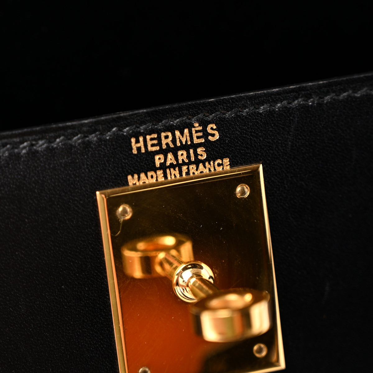 Hermes Box Kelly Sellier 28 Black 6 of 17