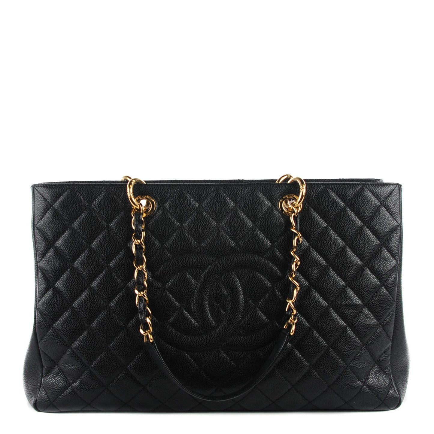 Caviar XL Grand Shopping Tote GST Black