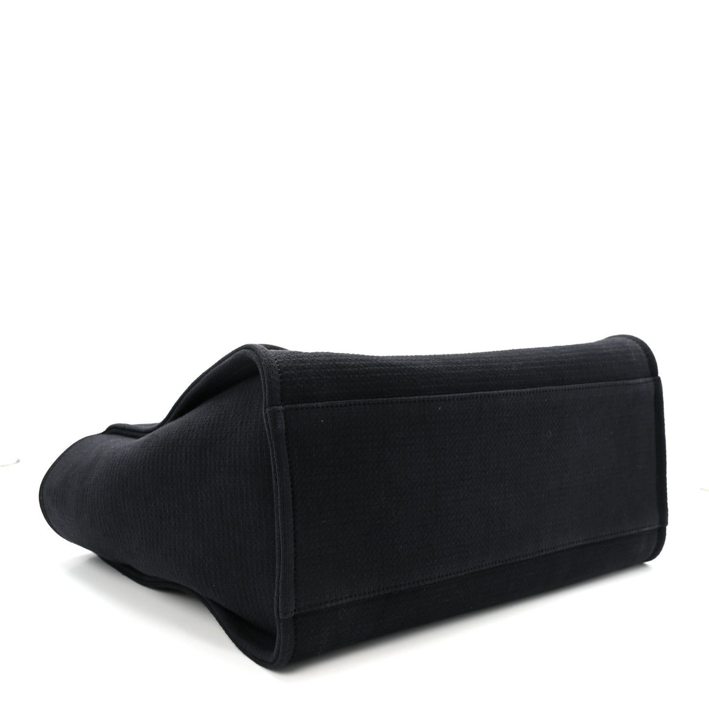 Mixed Fibers Medium Deauville Tote Black