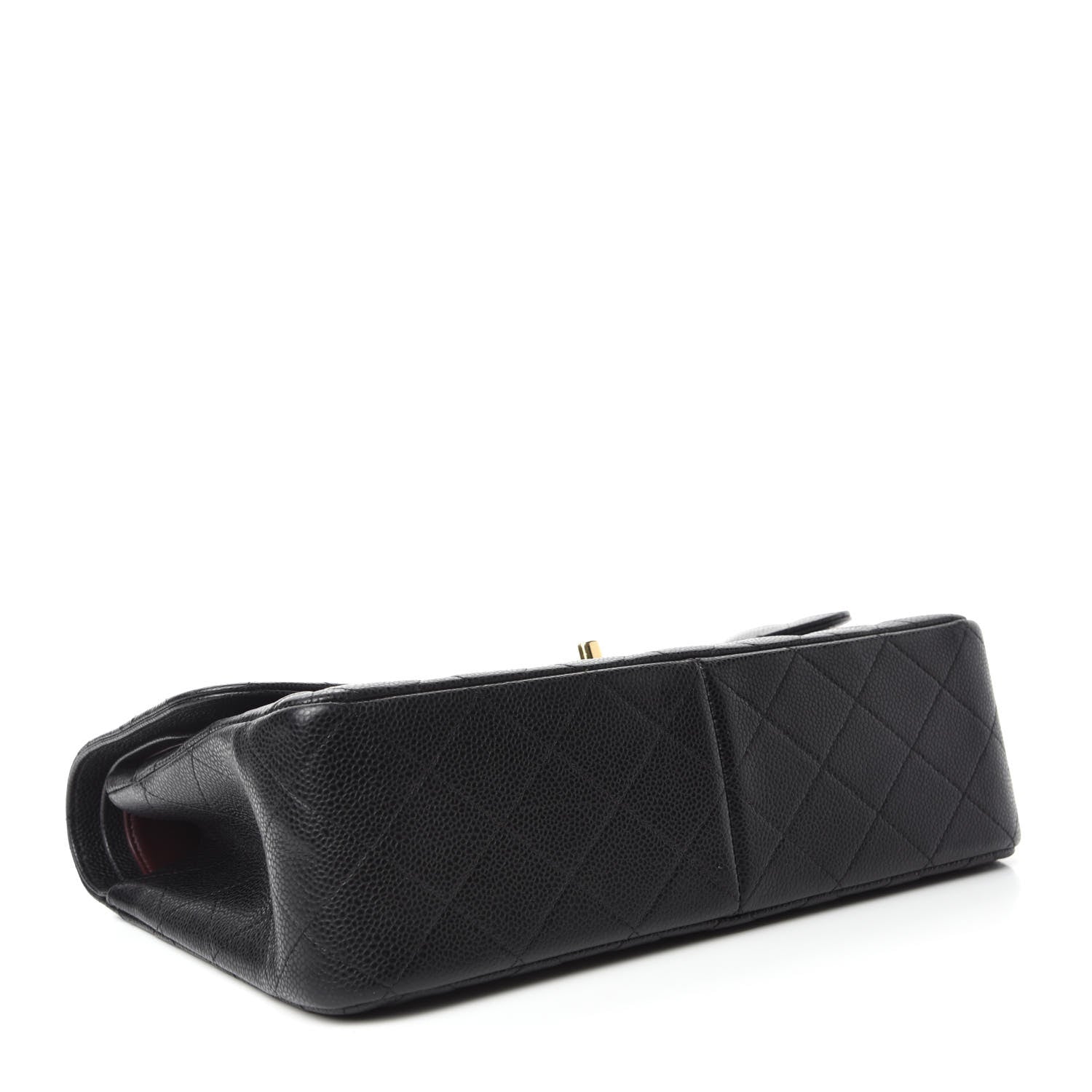 Chanel Caviar Quilted Jumbo Double Flap Black 5 of 13