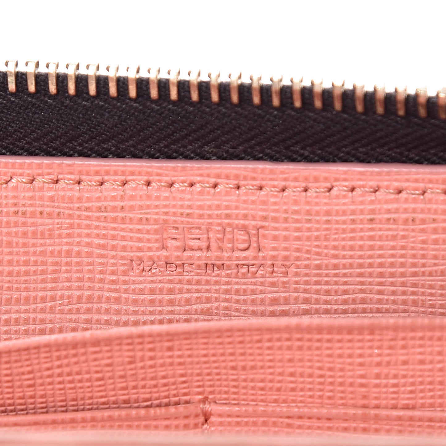 Zucca Spalmati Saint Bamboline Zip Around Wallet Tobacco